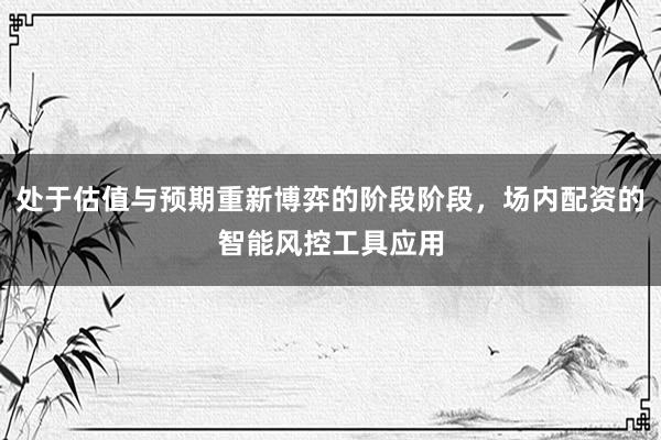 处于估值与预期重新博弈的阶段阶段，场内配资的智能风控工具应用